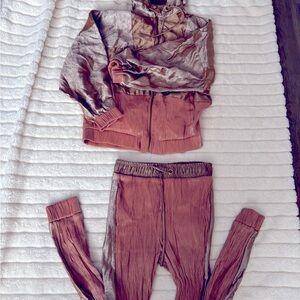 Zara hooded top and pants